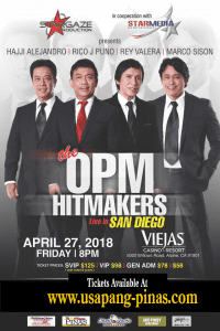 The OPM Hitmakers San Diego Concert April 27, 2018 Viejas Casino & Resort