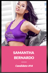 Binibini 14, Samantha Bernardo
