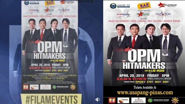 The OPM Hitmakers at City National Grove Anaheim April 29, 2018 U.S. Tour