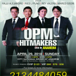 The OPM Hitmakers at City National Grove Anaheim April 29, 2018 U.S. Tour