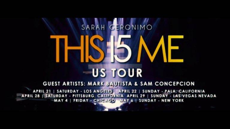 Sarah Geronimo This I5 Me Live in Las Vegas U.S. Tour , April 29, 2018 Cannery Casino & Hotel